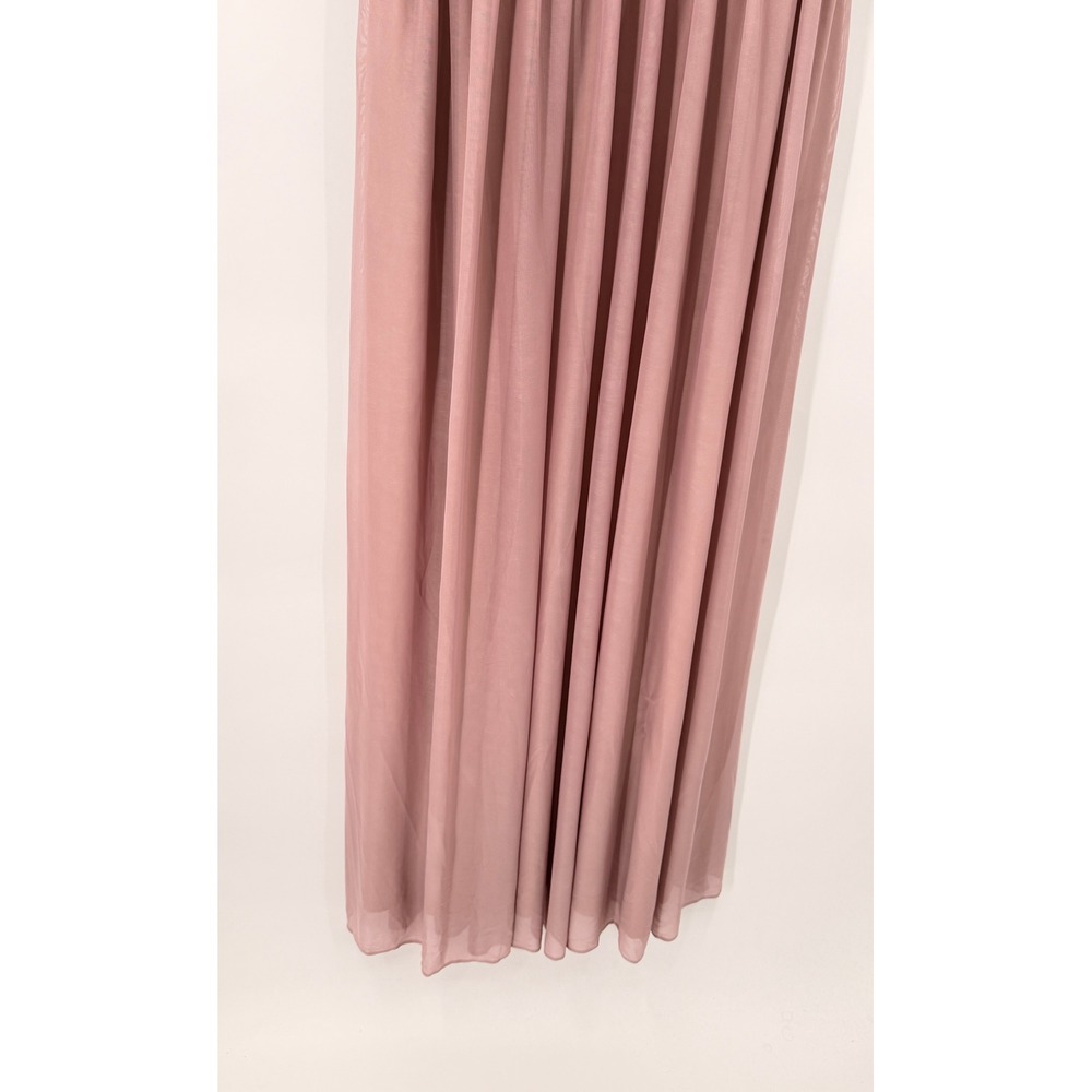 Birdy Grey Jane Maxi Dress Womens XL Mauve Bridesmaid Formal Cutout Ruched Gown - Picture 4 of 9